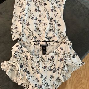Two sets of shortie pajamas
